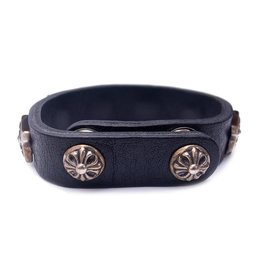 CHROME HEARTS クロムハーツ ブレスレット スター 2ボタン2 CHROME HEARTS クロムハーツ ブレスレット スター 2ボタン2