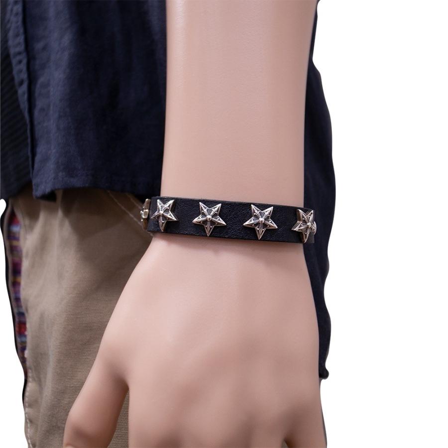 CHROME HEARTS クロムハーツ ブレスレット スター 2ボタン2 CHROME HEARTS クロムハーツ ブレスレット スター 2ボタン2