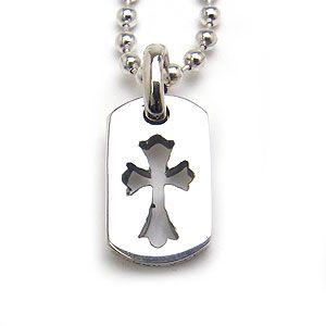 CHROME HEARTS クロムハーツ ネックレス ドッグタグ タイニー CHROME HEARTS クロムハーツ ネックレス ドッグタグ タイニー