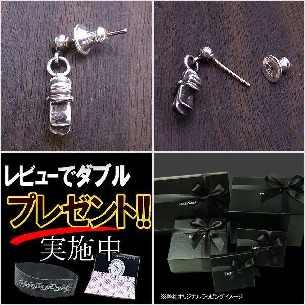 CHROME HEARTS クロムハーツ ピアス ドロップ スタック CH CHROME HEARTS クロムハーツ ピアス ドロップ スタック CH