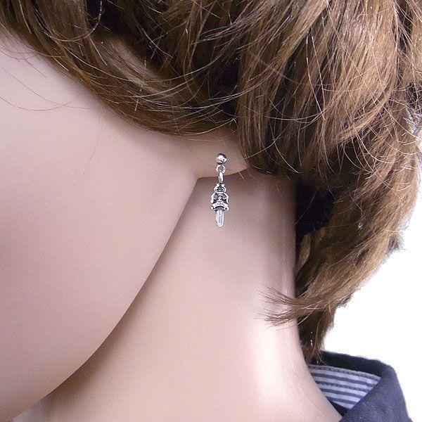 CHROME HEARTS クロムハーツ ピアス ドロップ スタック ダガー CHROME HEARTS クロムハーツ ピアス ドロップ スタック ダガー