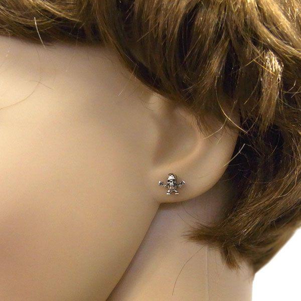 CHROME HEARTS クロムハーツ ピアス スタッド ハリス ティーター CHROME HEARTS クロムハーツ ピアス スタッド ハリス ティーター