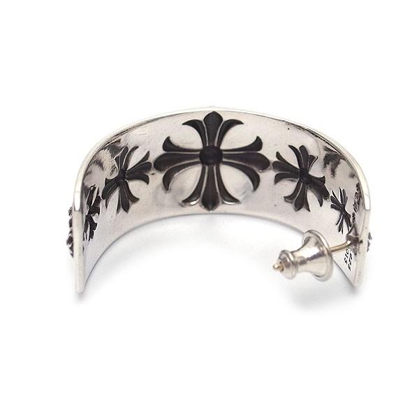 CHROME HEARTS クロムハーツ ピアス フープ ワイド CHプラス CHROME HEARTS クロムハーツ ピアス フープ ワイド CHプラス