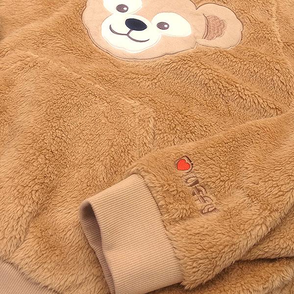 Disney ダッフィー ふわもこパーカー Lサイズ 2024年秋冬の Disney ダッフィー ふわもこパーカー Lサイズ 2024年秋冬の
