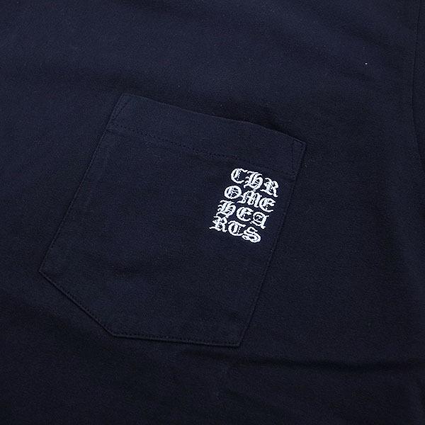 CHROME HEARTS クロムハーツ Tシャツ シンプル 胸ポケット付き CHROME HEARTS クロムハーツ Tシャツ シンプル 胸ポケット付き