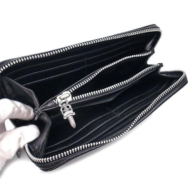 CHROME HEARTS クロムハーツ 長財布 F REC ZIP #2 ブラック CHROME HEARTS クロムハーツ 長財布 F REC ZIP #2 ブラック