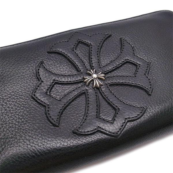 CHROME HEARTS クロムハーツ 長財布 F REC ZIP #2 ブラック CHROME HEARTS クロムハーツ 長財布 F REC ZIP #2 ブラック