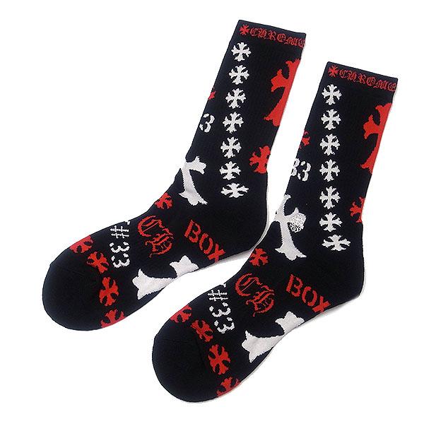 CHROME HEARTS クロムハーツ ソックス 靴下 25-27cm 3色セット CHROME HEARTS クロムハーツ ソックス 靴下 25-27cm 3色セット