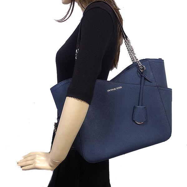 マイケルコース バッグ アウトレット トートバッグ MICHAEL KORS 35F1STVT3L NAVY ネイビー ブランド プレゼントにも｜excelworld｜05