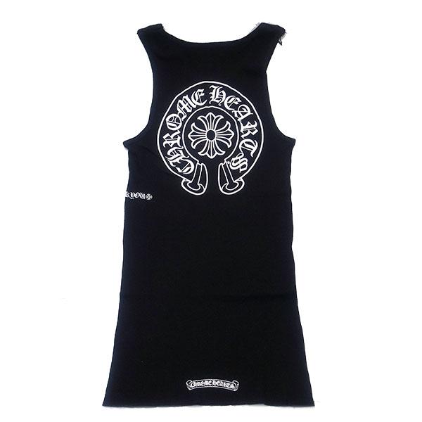 CHROME HEARTS クロムハーツ タンクトップ メンズ ブラック CHROME HEARTS クロムハーツ タンクトップ メンズ ブラック