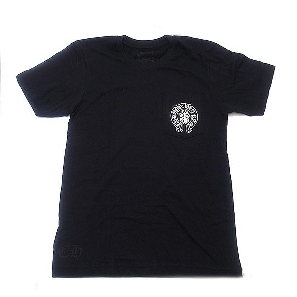 クロムハーツ Tシャツ メンズ CHROME HEARTS 半袖 ブラック Sサイズ