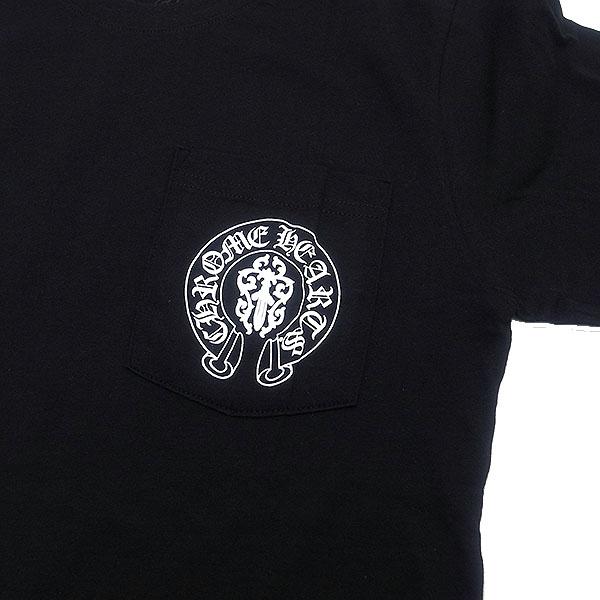 CHROME HEARTS クロムハーツ Tシャツ メンズ 半袖 ブラック S CHROME HEARTS クロムハーツ Tシャツ メンズ 半袖 ブラック S