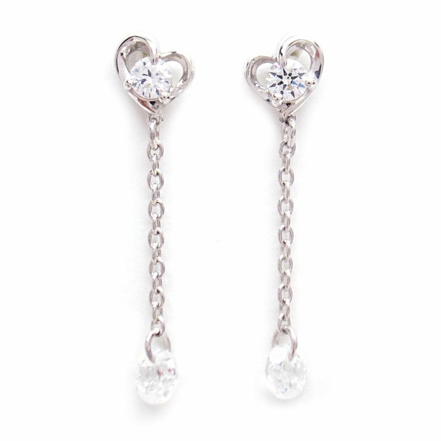 ピンキー ダイアン ピアス Pinky Dianne シルバー ロジウムコーティング 52226 Dualchain ダブルチェーン 52226 エクセルワールド 通販 Yahoo ショッピング