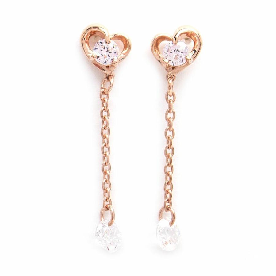 海外輸入 ピンキーアンドダイアンpinky Dianne キュービックジルコニア Vprpd ピアス シルバー イヤリング
