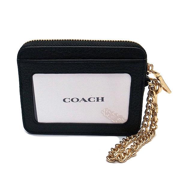 コーチ COACH 財布 アウトレット コインケース カードケース 小銭入れ 6303 IMBLK ミニ財布 レディース ブランド プレゼントにも｜excelworld｜02