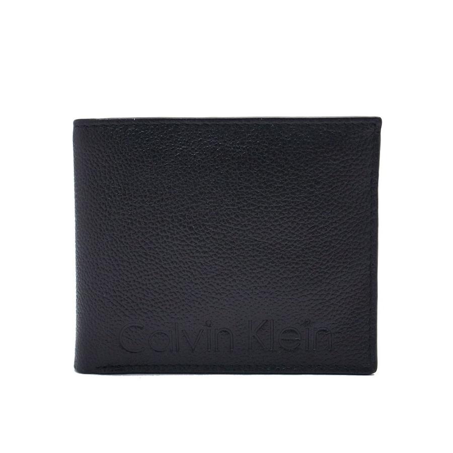 カルバンクライン 財布 Calvin Klein メンズ 二つ折り財布 ペブルレザー モダン ロゴ ブラック エクセルワールド ウォレット ブランド プレゼントにも エクセルワールド 通販 Yahoo ショッピング