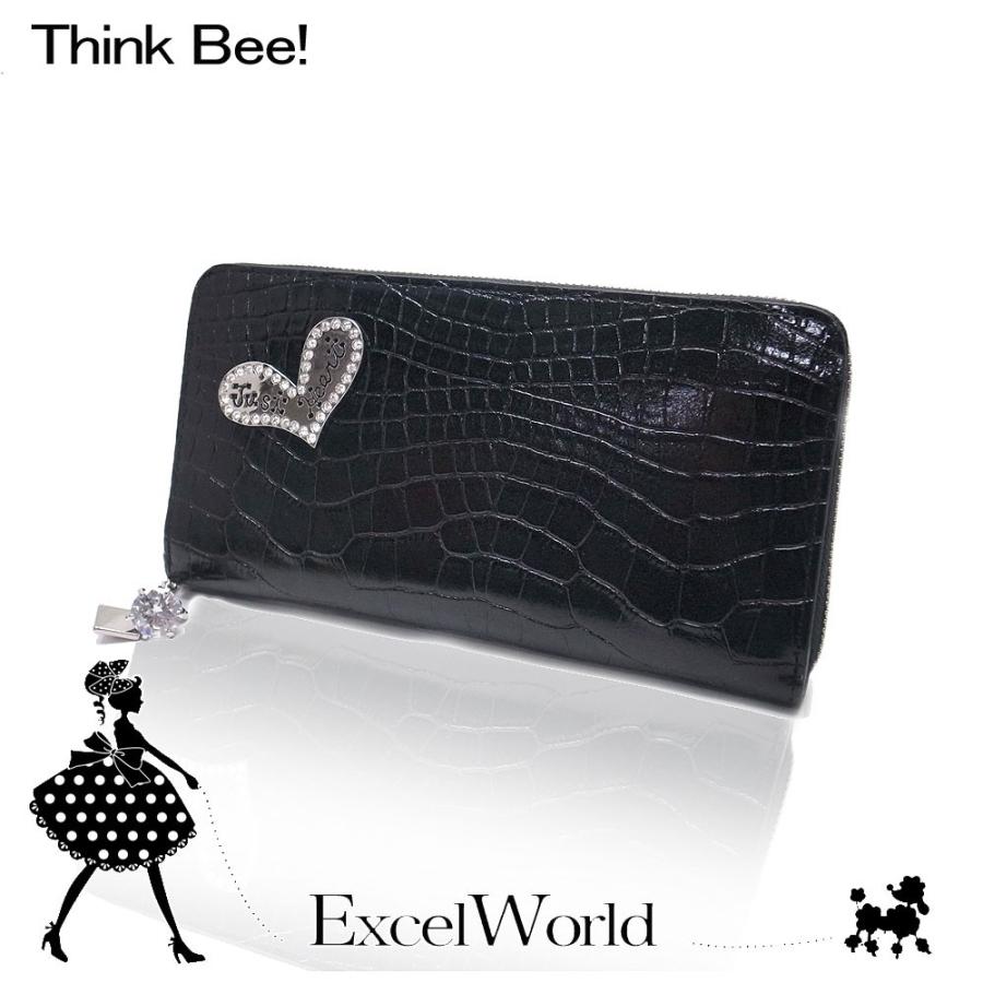 Think Bee シンクビー 長財布 ズー ラウンドジップ A000792 ブラック