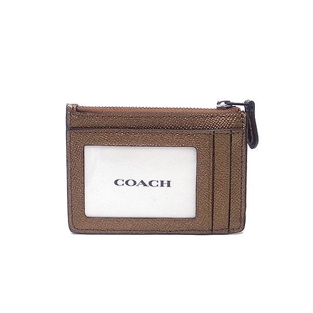 コーチ 財布 アウトレット COACH  コインケース カードケース 小銭入れ C7213 V5P0C シグネチャー メタリックブロンズ レディース ブランド｜excelworld｜02