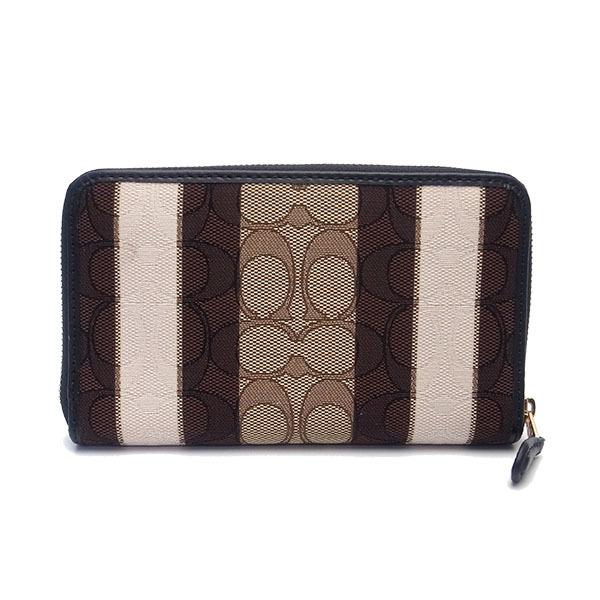 COACH コーチ 長財布 3本ライン ブラウン - 通販 - toptelha.net.br