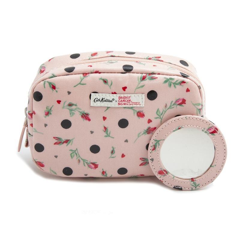 キャスキッドソン Cath Kidston 化粧ポーチ 小物入れ ミラー付き フラワー柄 1073584 106434818749102  CLASSIC MAKE UP CASE レディース 母の日 ギフト : ca1073584noos-106434818749102 :  エクセルワールド -