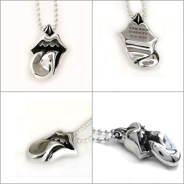 CHROME HEARTS クロムハーツ ネックレス ローリング ストーンズ CHROME HEARTS クロムハーツ ネックレス ローリング ストーンズ