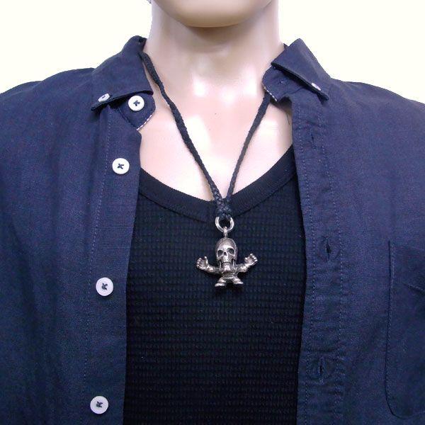 クロムハーツ ネックレス CHROME HEARTS FOTI ハリス スカル ...