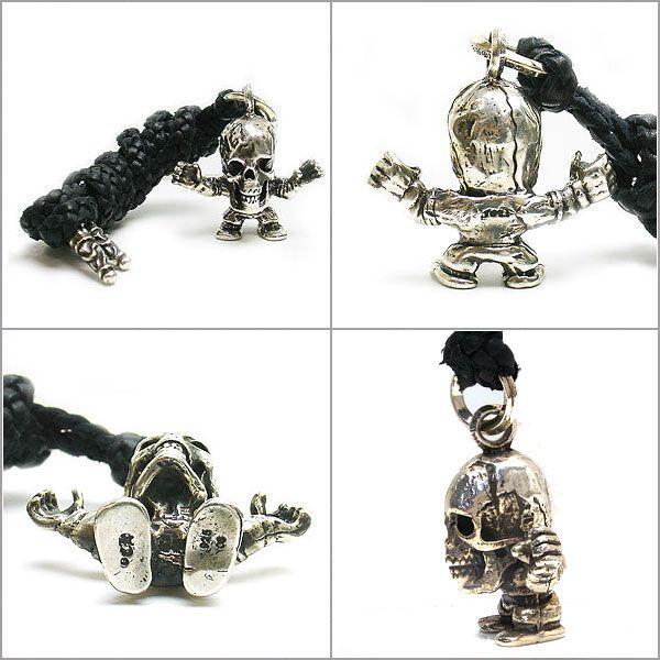 クロムハーツ ネックレス CHROME HEARTS FOTI ハリス スカル ...