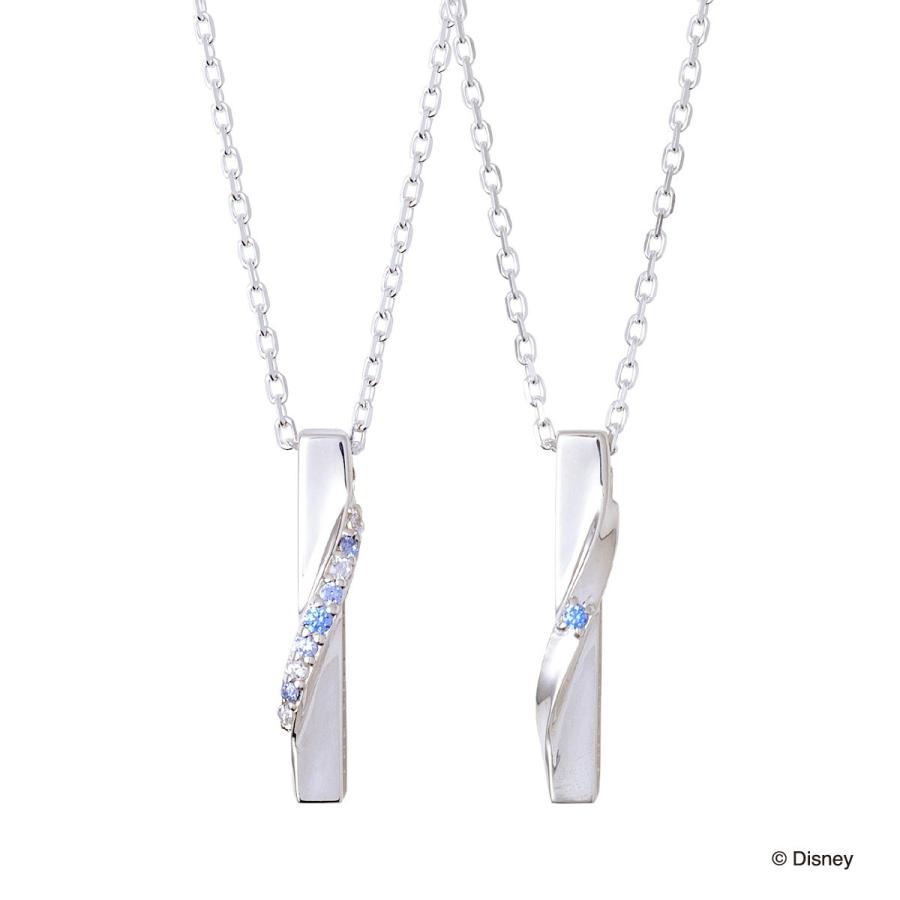 The Kiss ザ キッス ディズニー アナと雪の女王 シルバー ペア ネックレス Di Sn1851cb 1852cb Di Sn1851cb 1852cb エクセルワールド 通販 Yahoo ショッピング