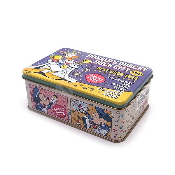 Disney 【訳あり】ドナルドダック グミ 缶 お菓子は付属いたし