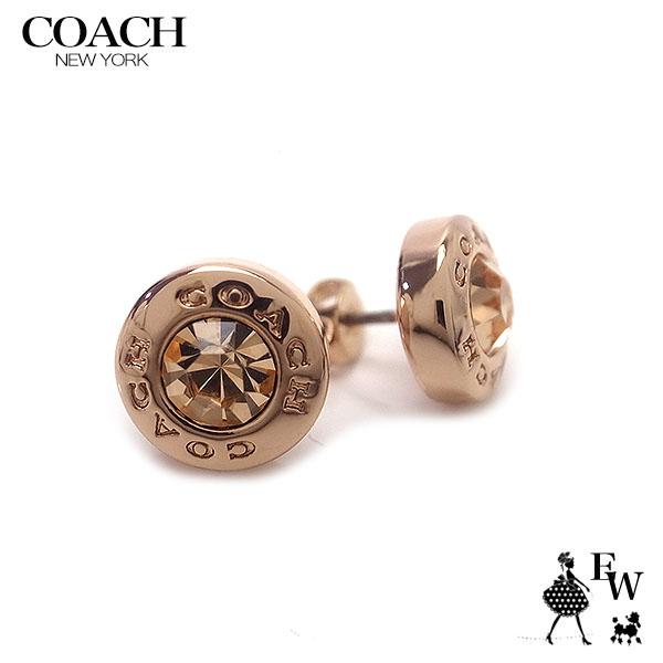 COACH コーチ アウトレット ピアス ロゴ サークル スタッド COACH コーチ アウトレット ピアス ロゴ サークル スタッド