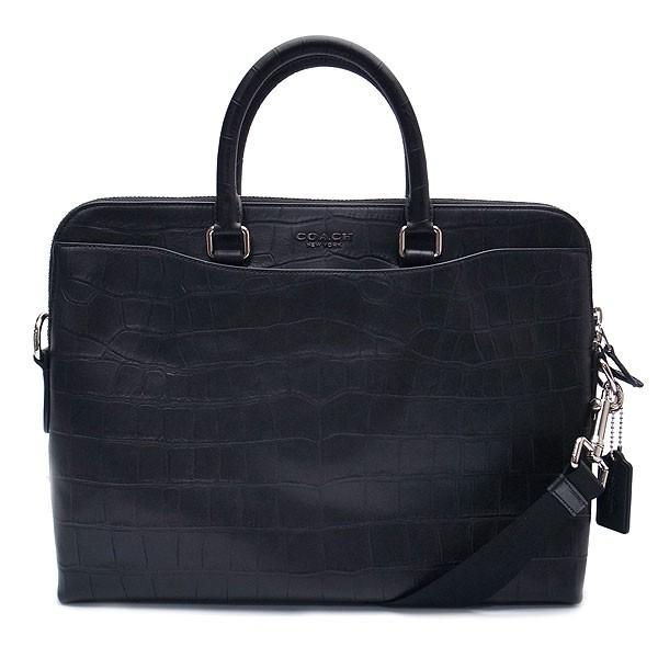 値引 コーチ メンズ バッグ アウトレット ショルダーバッグ ブリーフケース 2way F Niblk Coach レザー クロコ型押 ビジネスバッグ ブラック Fniblk エクセルワールド 通販 Yahoo ショッピング 人気ブランドを Dev Bioalternativa Pt