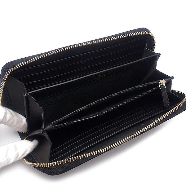 【国内即発】ケイトスペード 長財布 KC631 001 BLK kate spade NEW YORK ケイトスペード 財布 アウトレット 長財布
