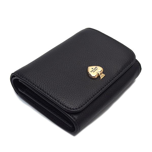 【国内即発】ケイトスペード 折り財布 KK056 001 BLK 国内即発】ケイトスペード 折り財布 KK056 001 BLK (kate spade