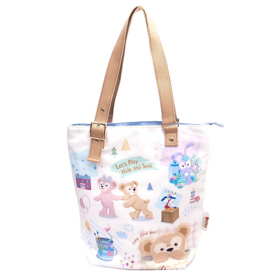 ダッフィー フレンズ トートバッグ ダッフィーたちのかくれんぼ ダッフィーのお友達 ダッフィーグッズ 東京ディズニーシー限定 エクセルワールド Lphp Totebag エクセルワールド 通販 Yahoo ショッピング