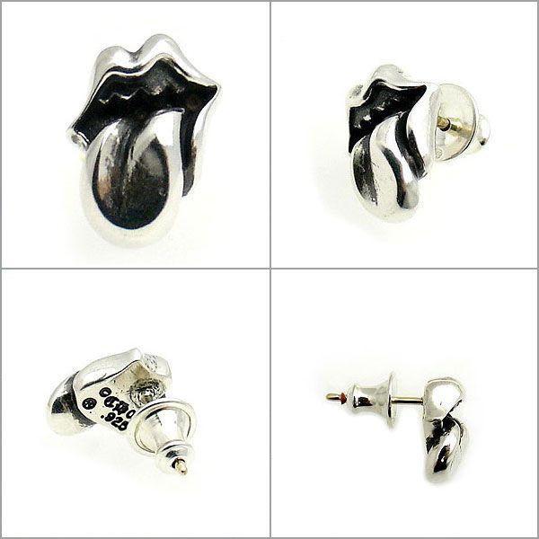 CHROME HEARTS クロムハーツ ピアス ローリングストーンズ L&T CHROME HEARTS クロムハーツ ピアス ローリングストーンズ L&T