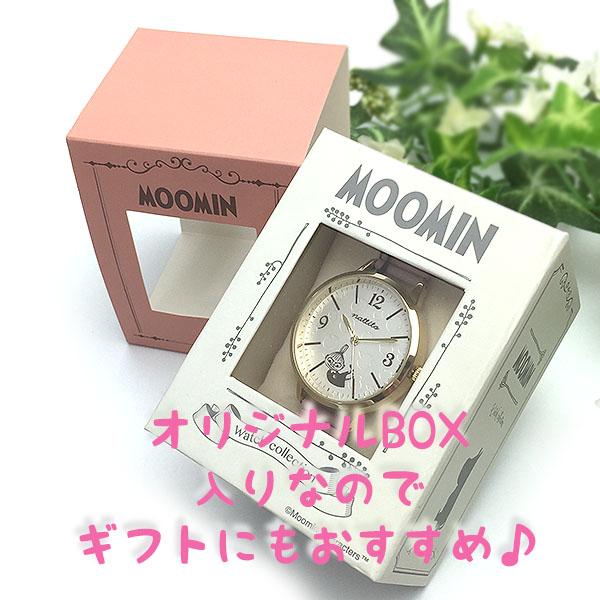 ムーミン MOOMIN 時計 レディース 腕時計 ピンク カービング ジャバラ ムーミンの時計 MOM013-2   誕生日 ギフト プレゼントにも プレゼントに かわいい時計｜excelworld｜05