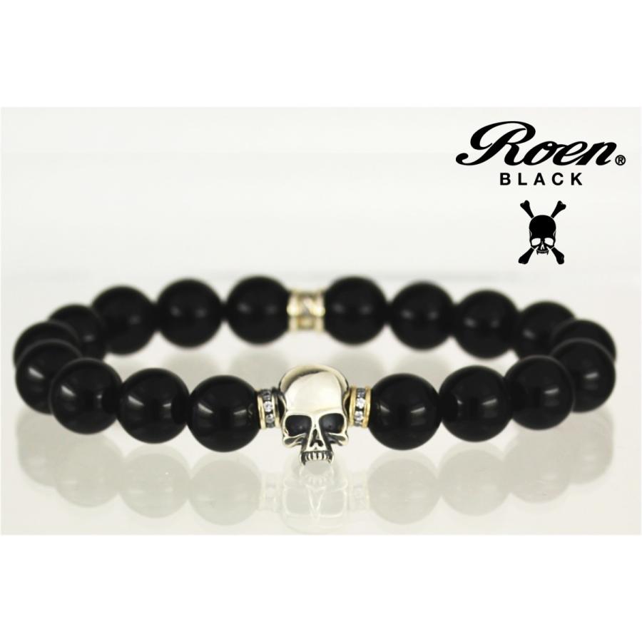 ROEN スカルブレスレット チェーンブレスレット
