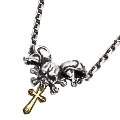 bizarre ビザール ネックレス スモールアンガースカルシルバー bizarre ビザール ネックレス スモールアンガースカルシルバー