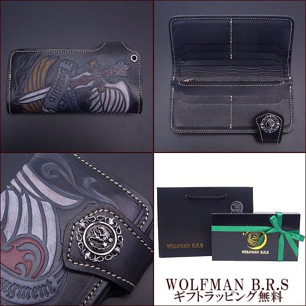 WOLFMAN B.R.S ウルフマン 財布 B R S 長財布 超レアデザイン WOLFMAN B.R.S ウルフマン 財布 B R S 長財布 超レアデザイン
