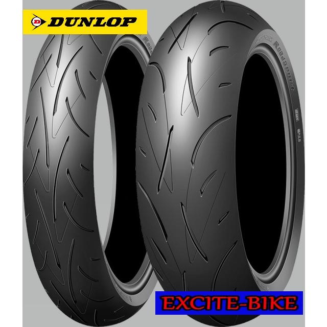 ほぼ新品！DUNLOP バイクタイヤ前後セットSPORTMAX ROADSMART3 DUNLOP（ダンロップ） 特価前後セット ROADSMART III[S] 120/70ZR17