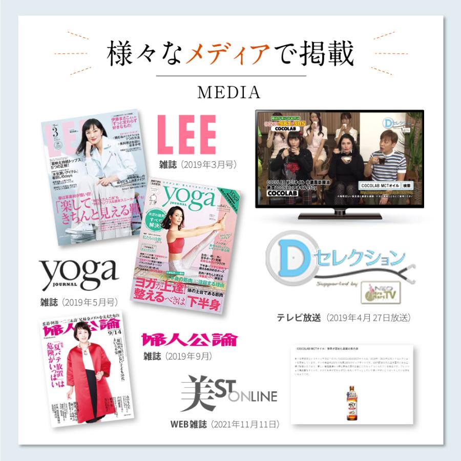 (医師監修) MCTオイル 3本セット (モンドセレクション金賞受賞) ダイエット 油 健康 中鎖脂肪酸油 バターコーヒー 糖質ゼロ 糖質制限ダイエット 送料無料 450g | COCOLAB | 09