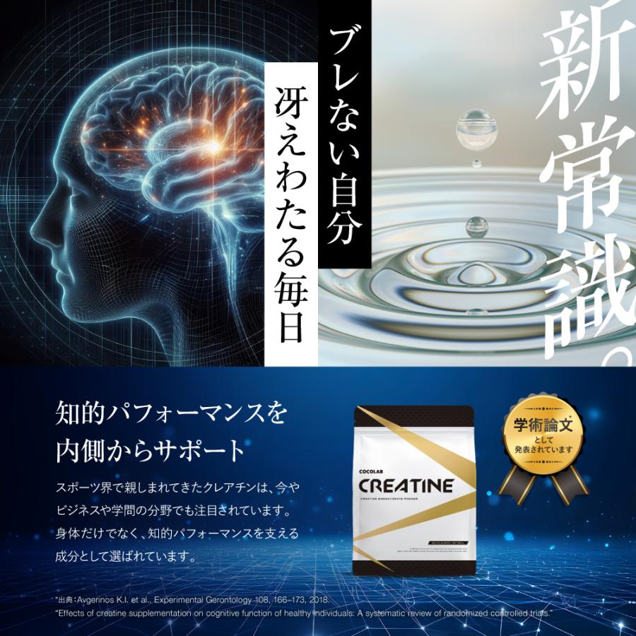 (お盆限定クーポン配布中)クレアチン モノハイドレート クレアルカリン パウダー 純度99.9％ 国内製造 ノンフレーバー スプーン付き HMB サプリメント 605g | COCOLAB | 07