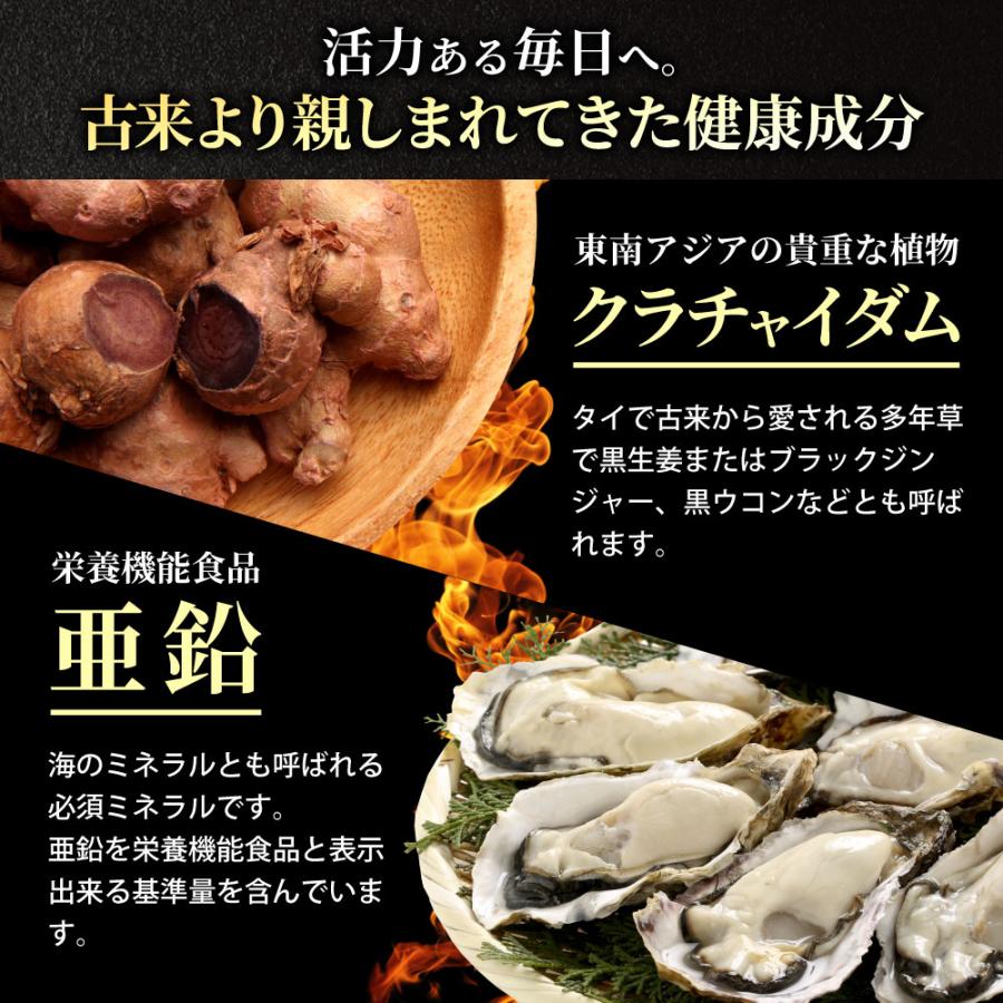 シトルリン アルギニン サプリ マカ 亜鉛 クラチャイダム トンカットアリ (モンドセレクション受賞)送料無料 機能食品 サプリメント 国内製造 30日分 EXBOOST | COCOLAB | 04