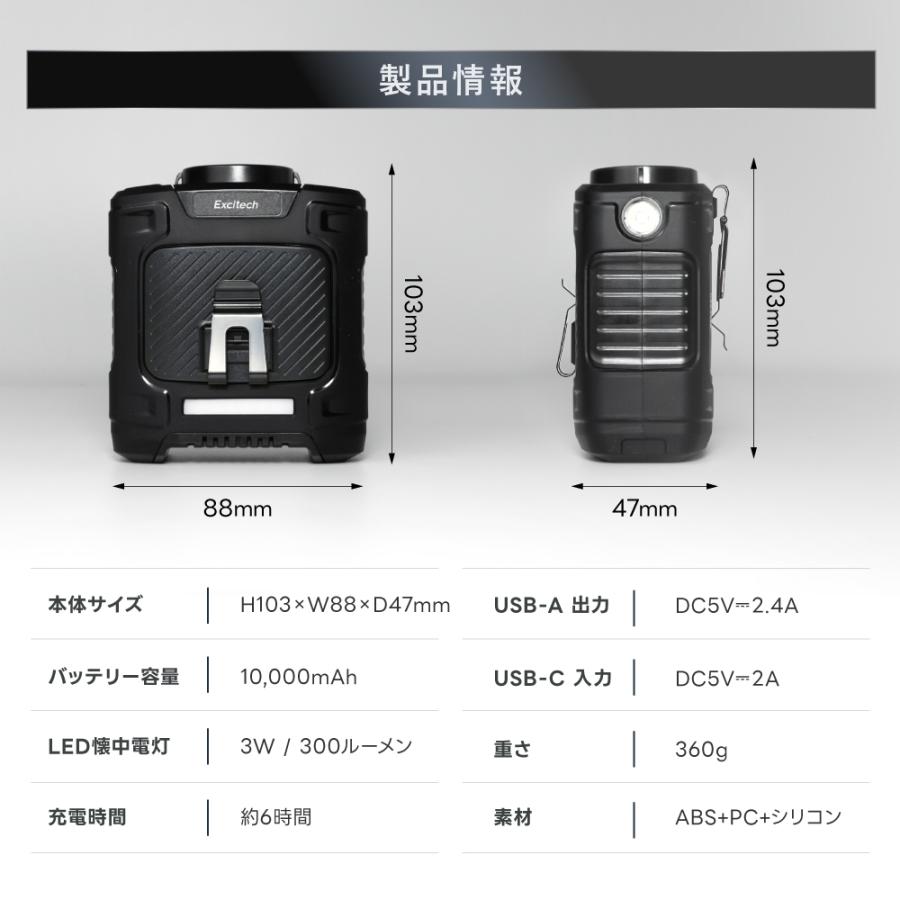 EXCITECH (TVで紹介) 腰掛け扇風機 2026年最新モデル ベルトファン
