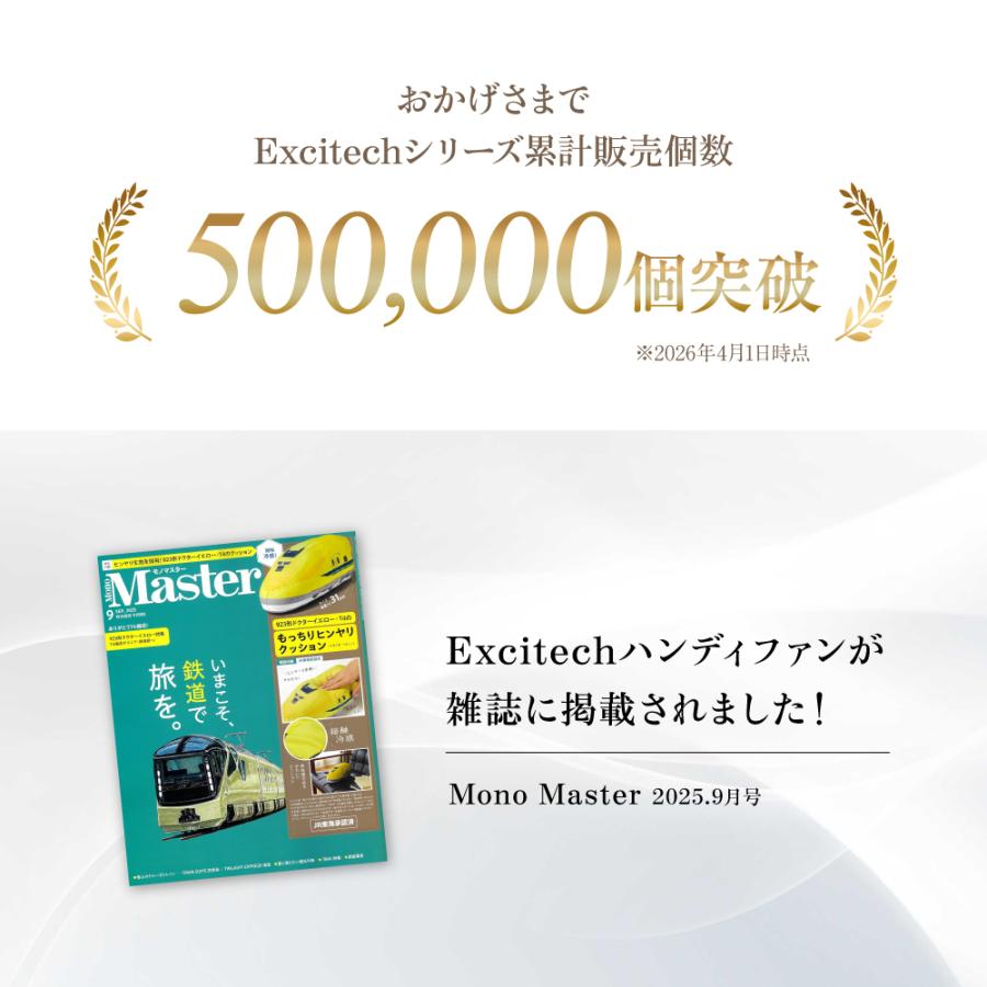 (クーポン配布中) アイスハンディファン (最新瞬間冷却プレート) 100段階風量調節 2026年 夏用 首掛け 静音 3000mAh ストラップ カラビナ付き プレゼント | EXCITECH | 05