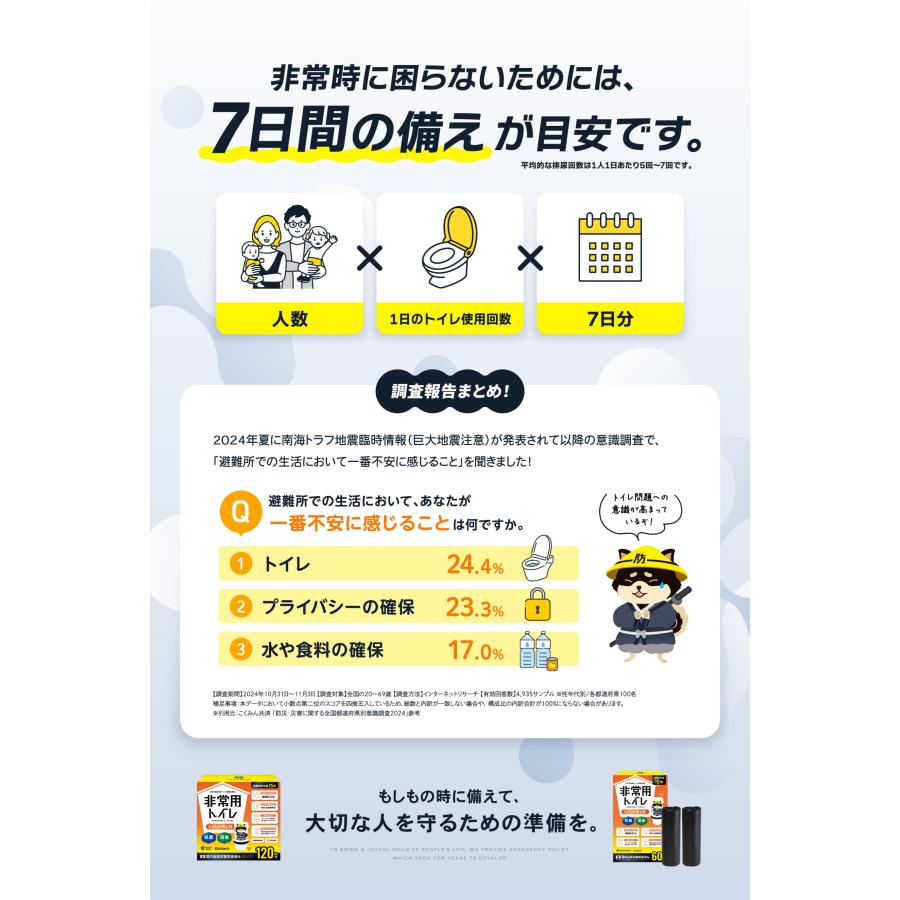 EXCITECH (クーポン配布中) 簡易トイレ (YouTube登録者数50万人の防災