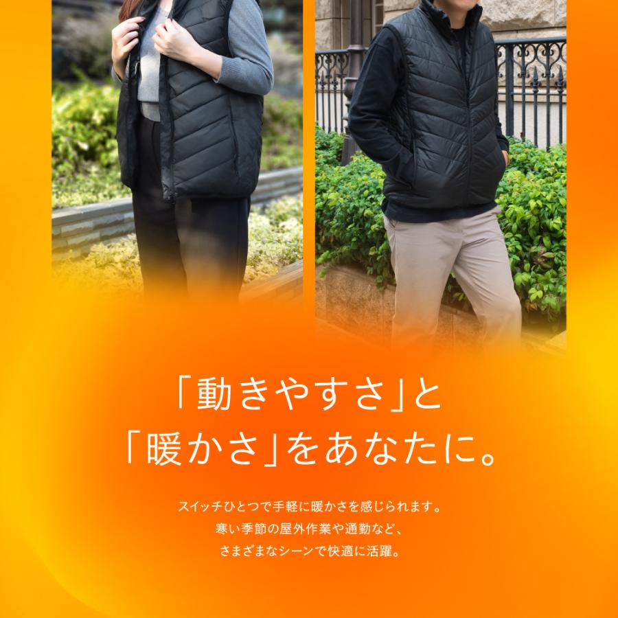 手渡し希望‼️ヒーターベスト 防寒服 FEVER GEAR FGA20000 ヒーター内蔵電熱ベスト 自重堂 | 防寒服