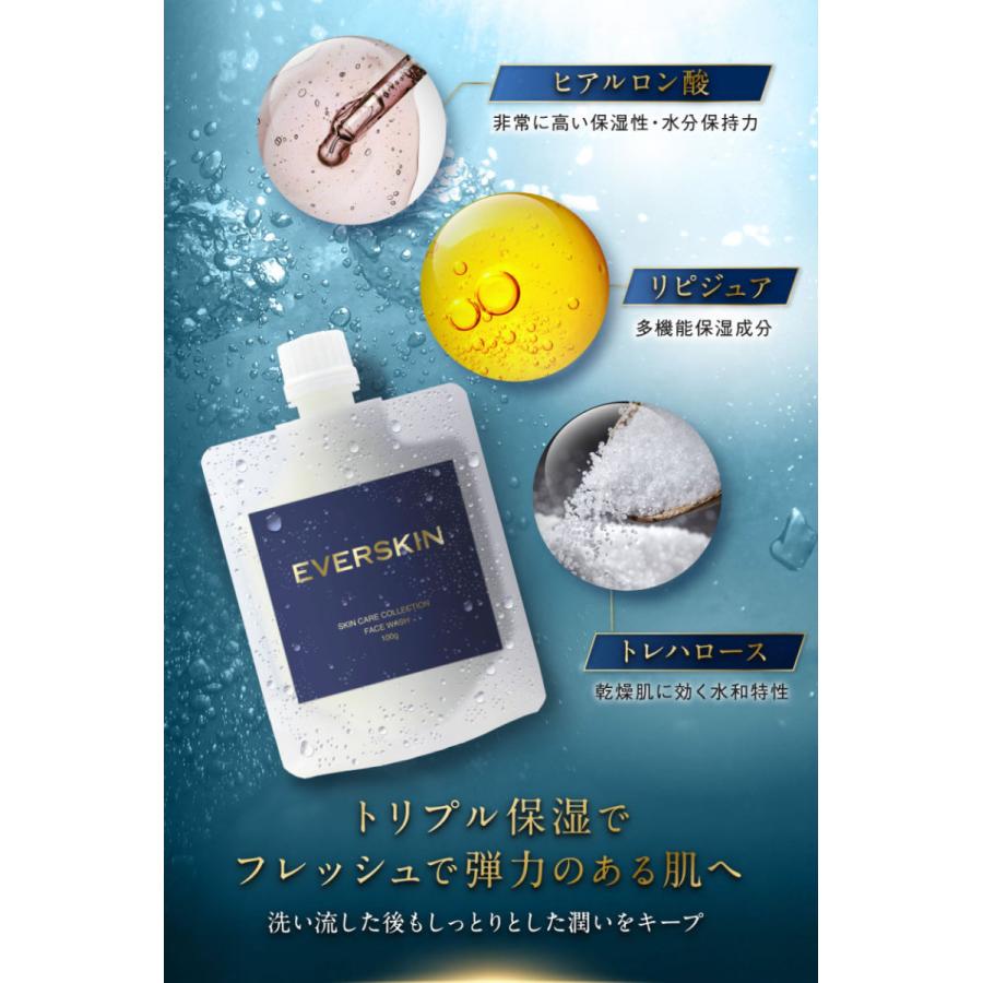 (5/25~26 P+5% & 10％OFF) 洗顔フォーム メンズ 医薬部外品 洗顔料 ヒアルロン酸配合 保湿 ニキビケア 毛穴ケア 肌荒れ アクネケア テカリ 濃密泡 100g｜excitech｜05