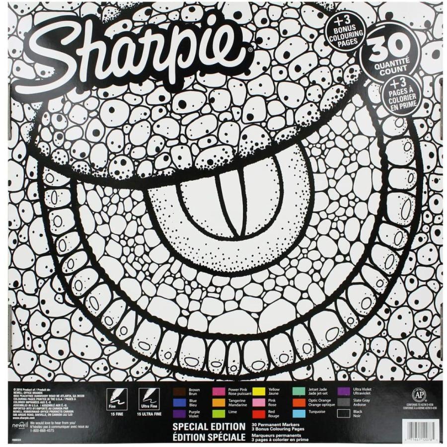Sharpie シャーピー 公式 油性 マーカー ペン イラスト アート 油性コミック 描画 スケッチ マンガ デコレー