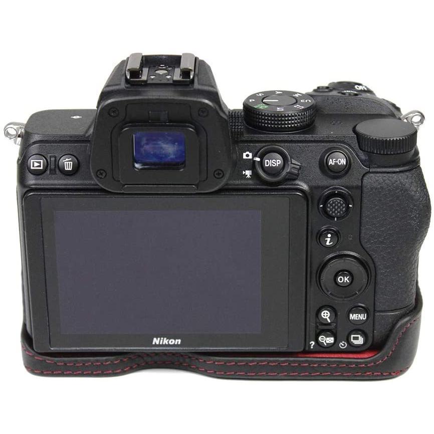Nikon ニコン PEN Z5 Z6 Z7 カメラバッグ カメラケース Koowl手作りのレザー銀付牛革カメラケース、｜exciteplus｜03